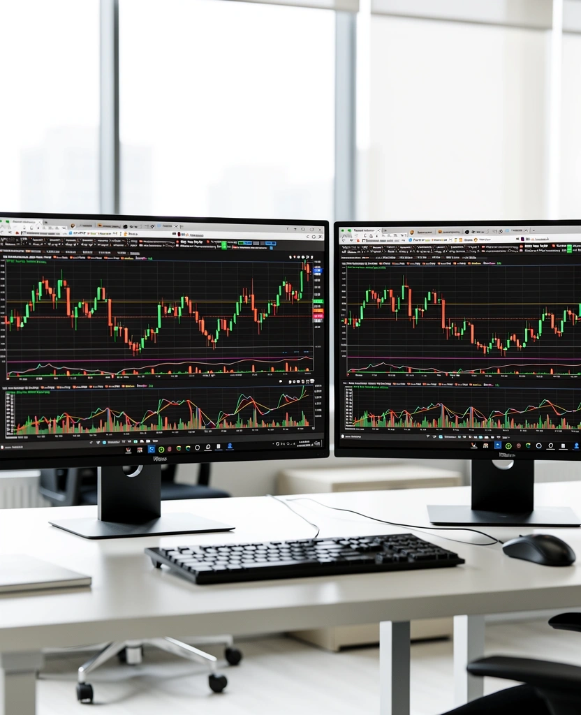 Professional trading environment utilizing TradingView