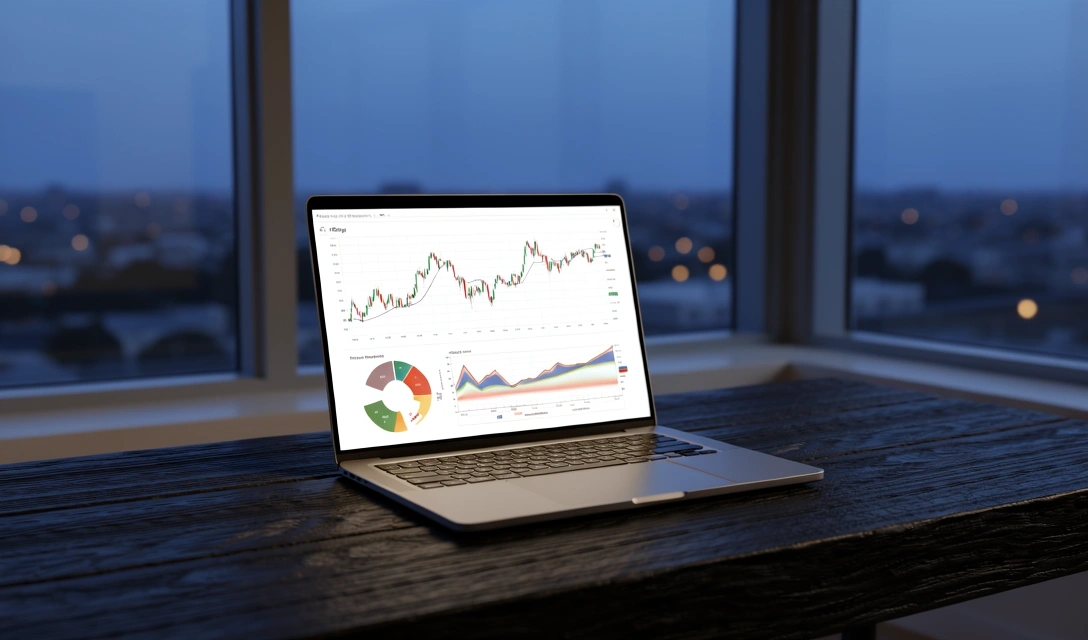 Professional trading workspace